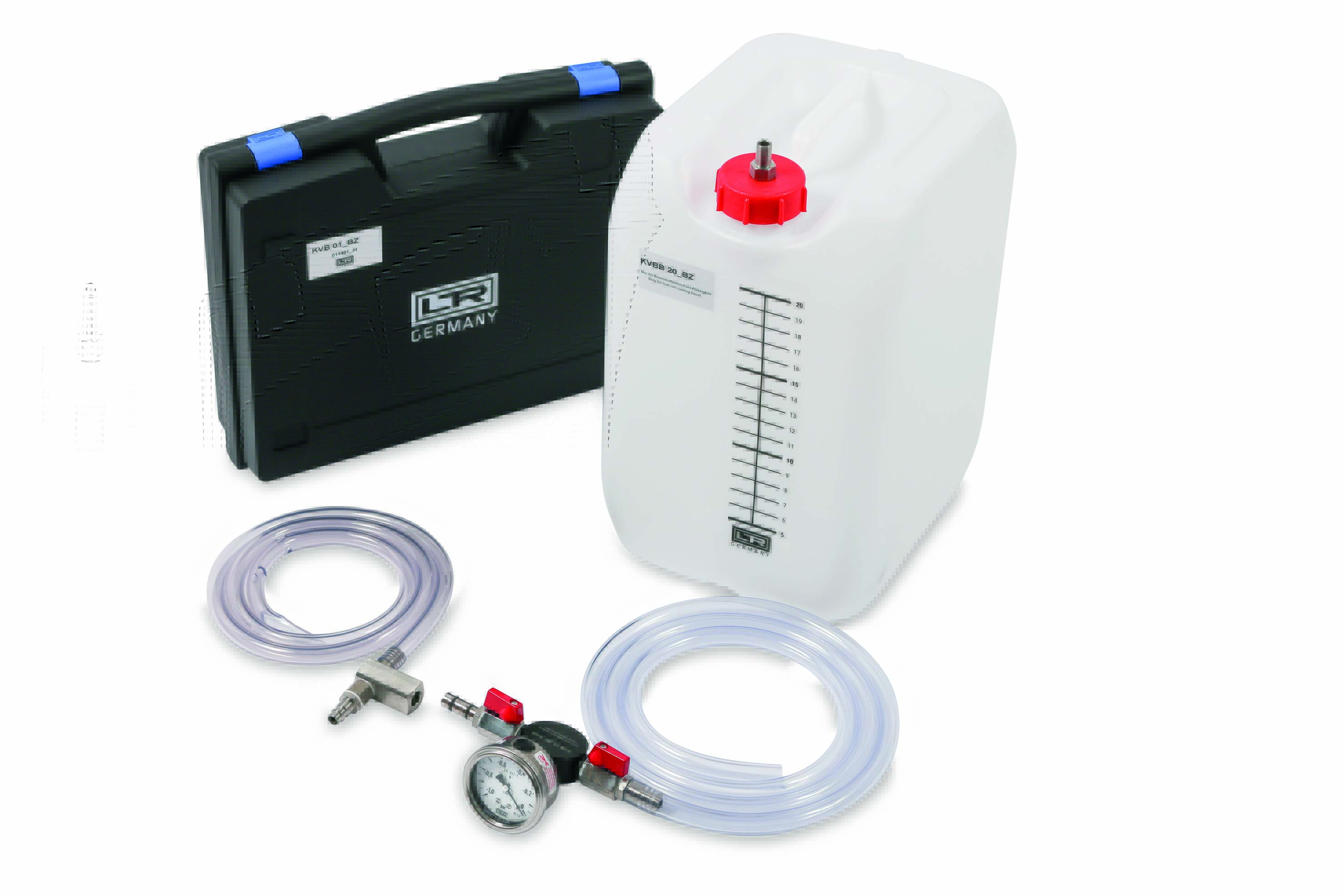 Dispositif de remplissage sous vide de refroidisseur pour véhicules à pile à combustible Dispositif de remplissage sous vide de refroidisseur pour véhicules à pile à combustible